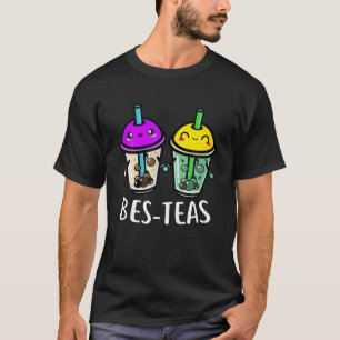 Camiseta Bubble Tea Kawaii Boba Tea Segurando Mãos Bonitas