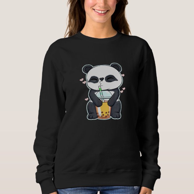 Camiseta Bubble Tea Panda (Frente)