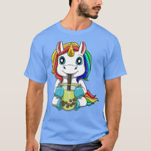 Camiseta Bubble Tea Unicorn Boba Tea 528