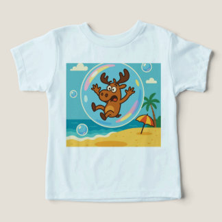 Camiseta Bubble Trouble – Silly Summer Tee for Kids