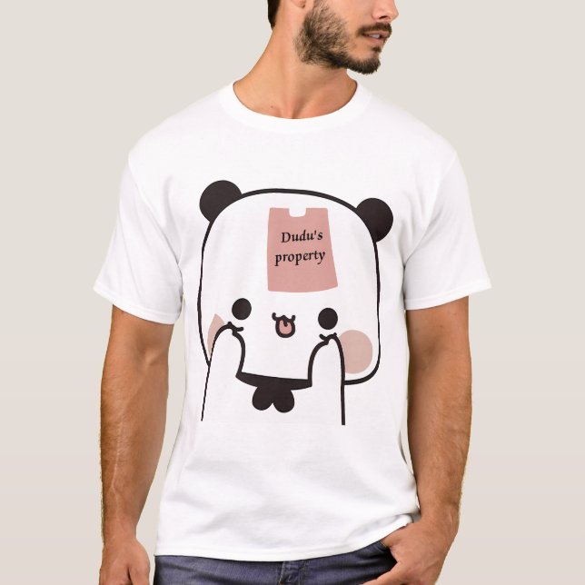 Camiseta Bubu Panda É Dudu Brownie Bearâ™'S Property Â  ⎪ (Frente)
