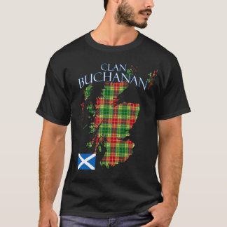 Camiseta Buchanan Scottish Clan Tartan Scotland