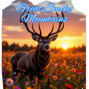 Camiseta Buck das montanhas do Enfumaçado do excelente