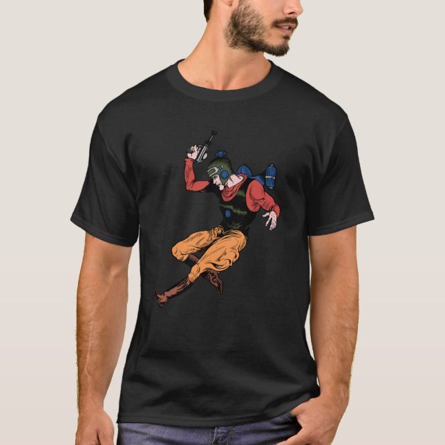 Camiseta Buck Rogers 1929 Classic (Frente)