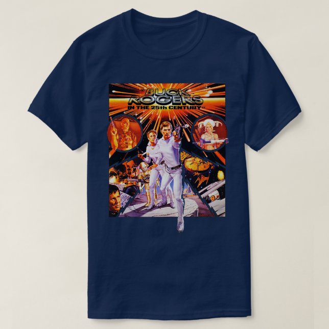Camiseta Buck Rogers No Século 25 1979 (Frente do Design)