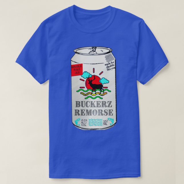 Camiseta Buckerz Remorse Beer (Frente do Design)