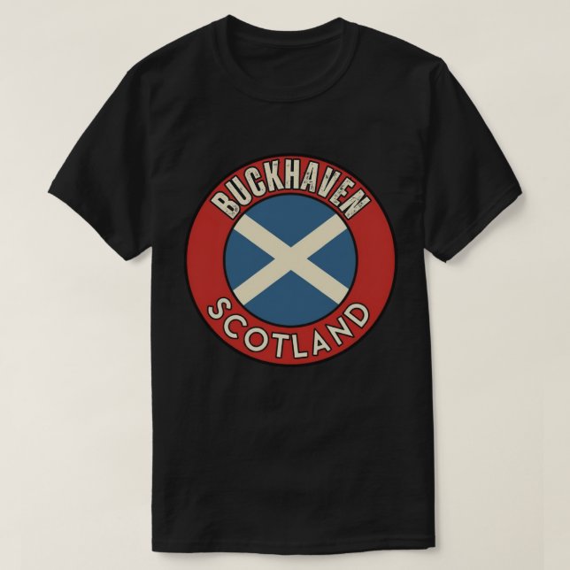 Camiseta Buckhaven, Escócia (Frente do Design)