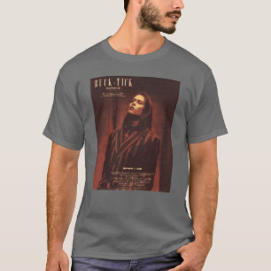 Camiseta Buckick Atsushi Sakurai anos 90 garota vintage