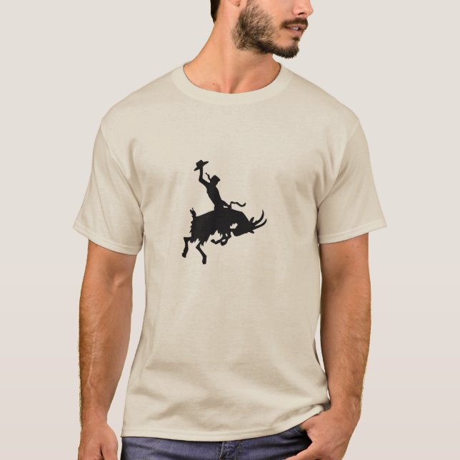 Camiseta Bucking Bronco Billy Goat (Frente)