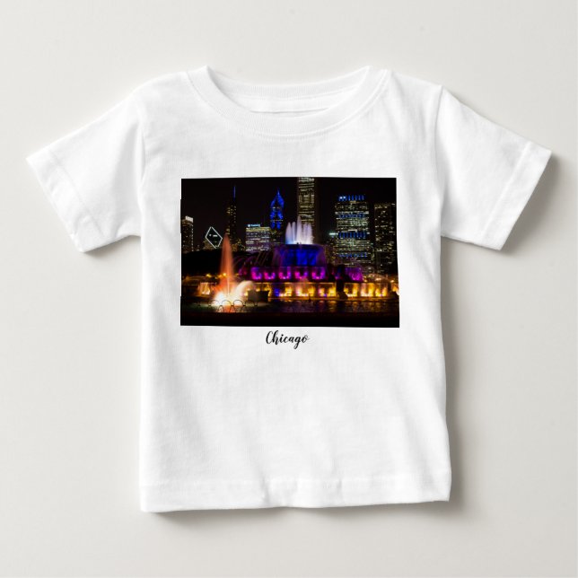 Camiseta Buckingham Fountain Chicago (Frente)