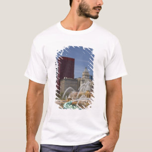 Camiseta Buckingham Fountain, localizado em Grant Park,