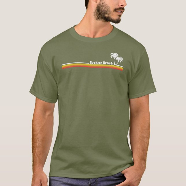 Camiseta Buckroe Beach, Virgínia (Frente)
