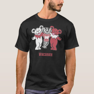 Camiseta Bucky e Bears - Universidade de Wisconsin-Madison