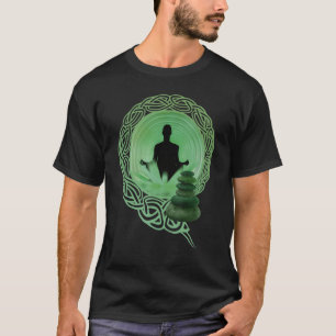 Camiseta Bud Meditação de Buda Yoga Fashion Clothing Bud