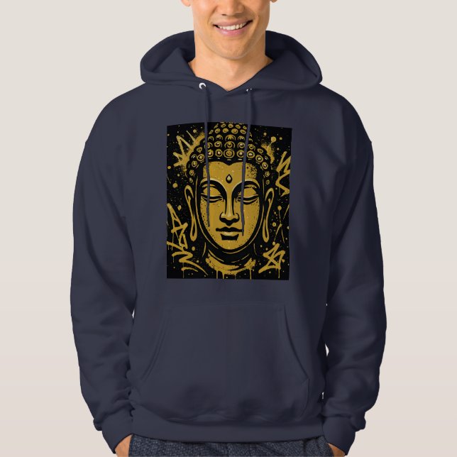 Camiseta Buda de Grafite Urbano (Frente)