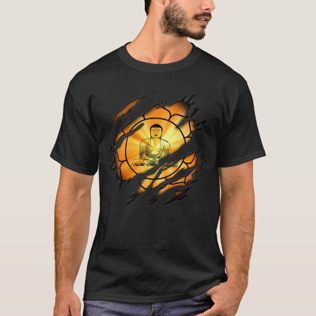 Camiseta Buda em mim Religião Deus Crença (Frente)