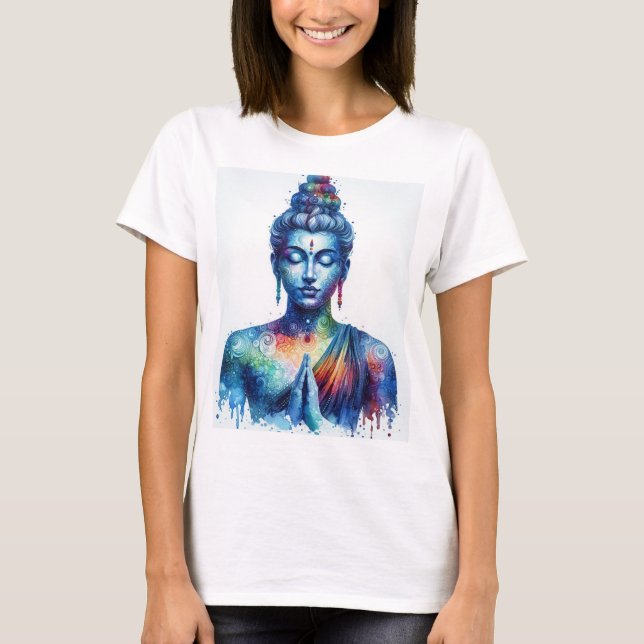 Camiseta Buda: Ideias iluminadas sobre a vida (Frente)