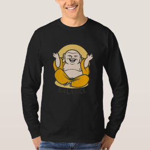 Camiseta Buda Monk Namaste A Vida Do Budismo É Tudo Sobre B