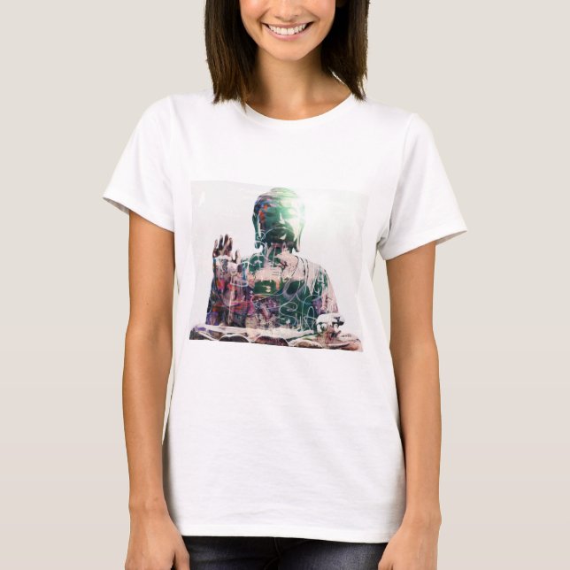 Camiseta Buda na Parede (Frente)