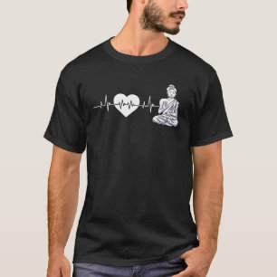 Camiseta Buda Yoga Pulsação Hinduísmo Meditação Sabedoria S