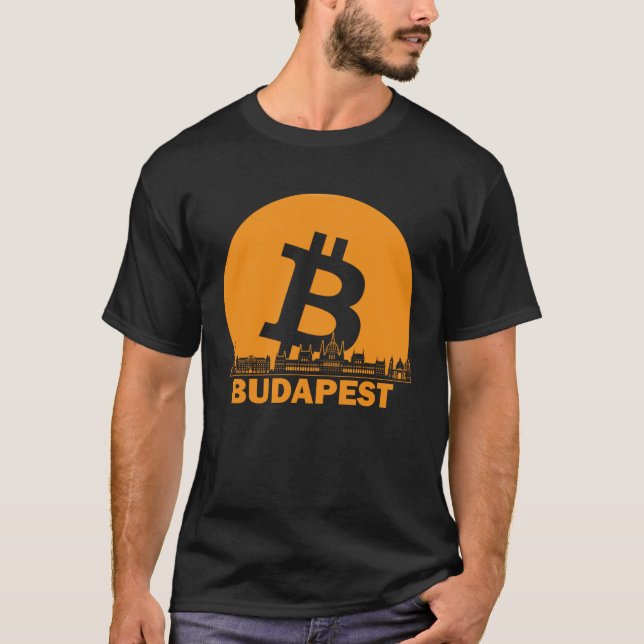Camiseta Budapest Bitmoney Maximalist Bitmoney Budapest Sky (Frente)
