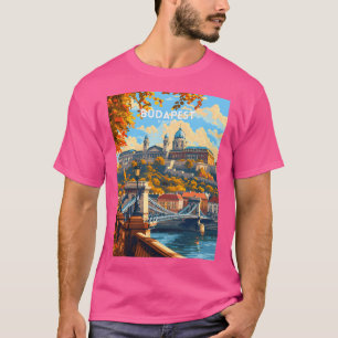 Camiseta Budapest Hungary - Viagem Art
