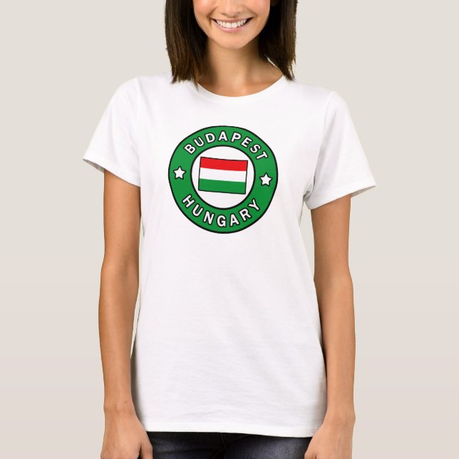 Camiseta Budapest Hungria (Frente)