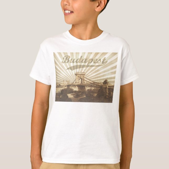 Camiseta Budapeste Antiga (Frente)