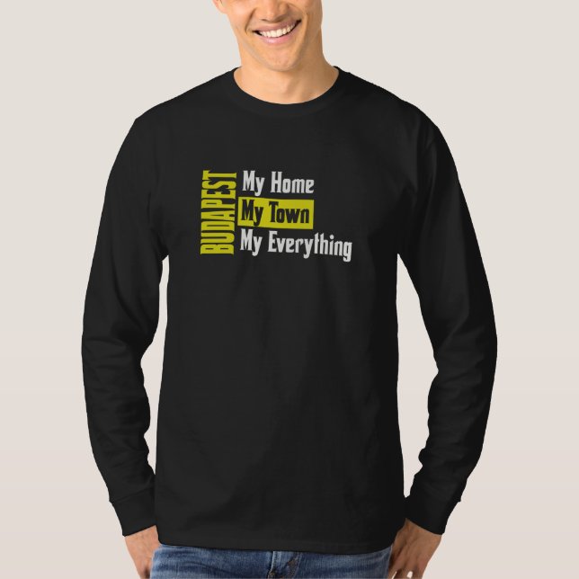 Camiseta Budapeste Hungria (Frente)