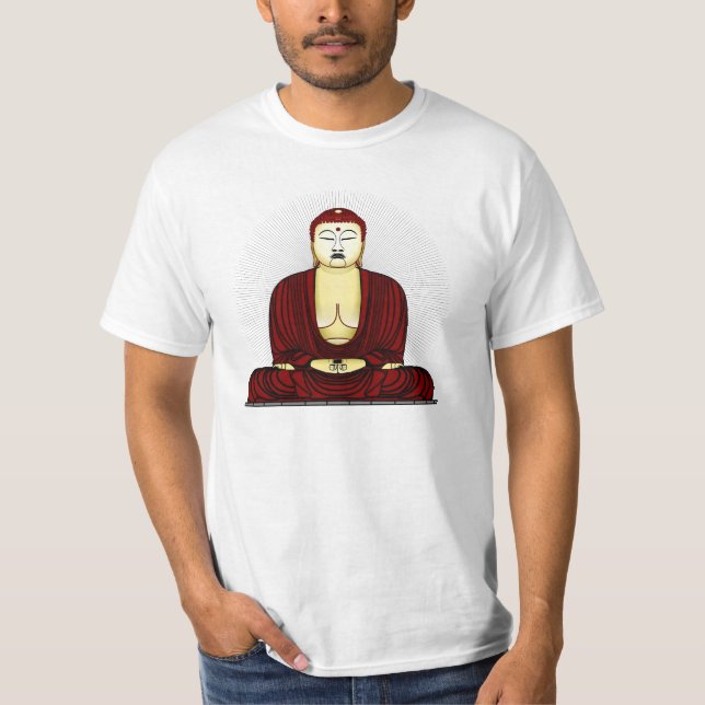 Camiseta Budda Gautama Buddha Siddhartha Gautama (Frente)