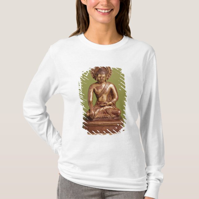 Camiseta Buddha assentado (Frente)