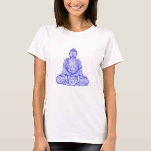 Camiseta Buddha de assento