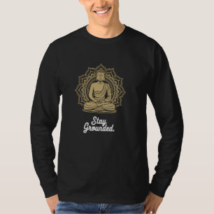 Camiseta buddha dizendo: "Fique de castigo" espírito de med