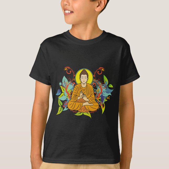Camiseta Buddha feliz (Frente)