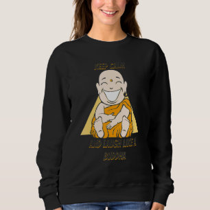 Camiseta Buddha Monk Namaste Buddhism Mantenha Calmo E Loug