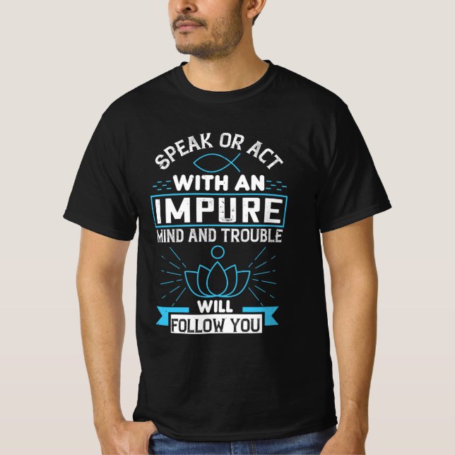 Camiseta Buddhist quotes Buddhism Gift (Frente)
