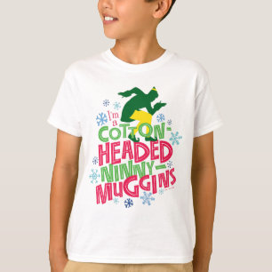 Camiseta Buddy, o Elf Ninny-Muggins De Algodão