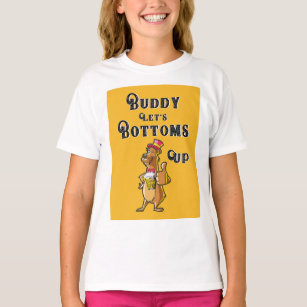 Camiseta Buddy Vamos Botsome International 4 de agosto Beer