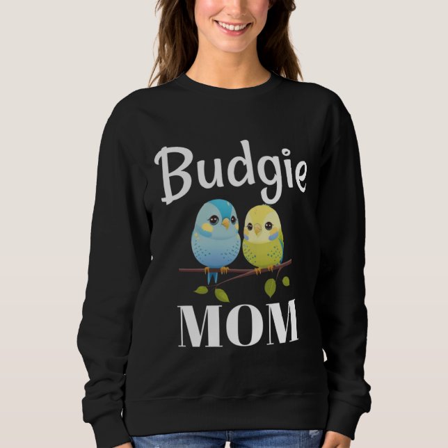 Camiseta Budget Mamãe Bugerigar Parakeet Bird 97 (Frente)