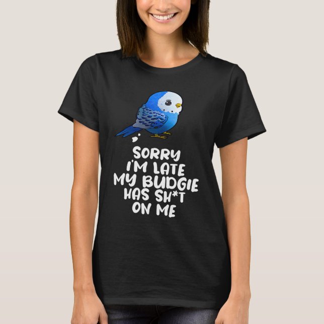 Camiseta Budgie Bird Parakeet For Budgerigar Owner (Frente)