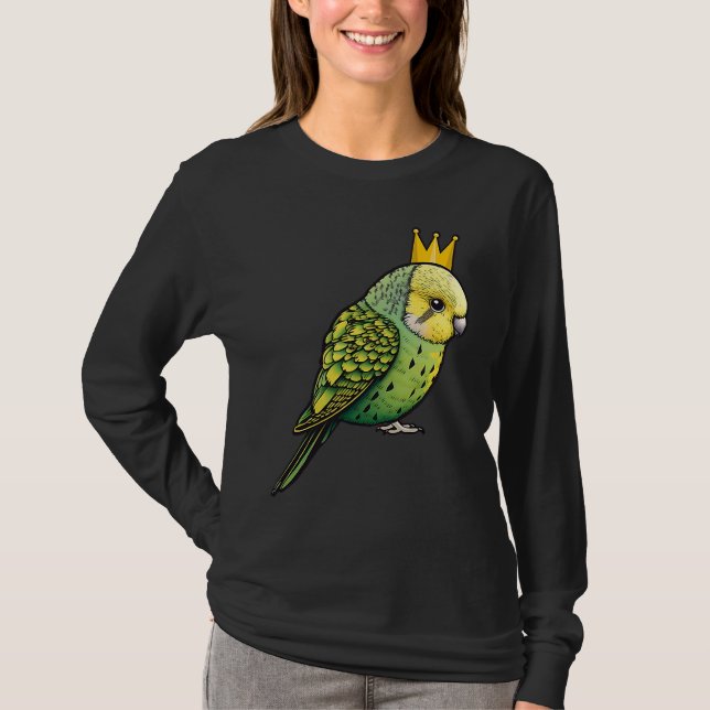 Camiseta Budgie Bird Parakeet For Budgerigar Owner (Frente)