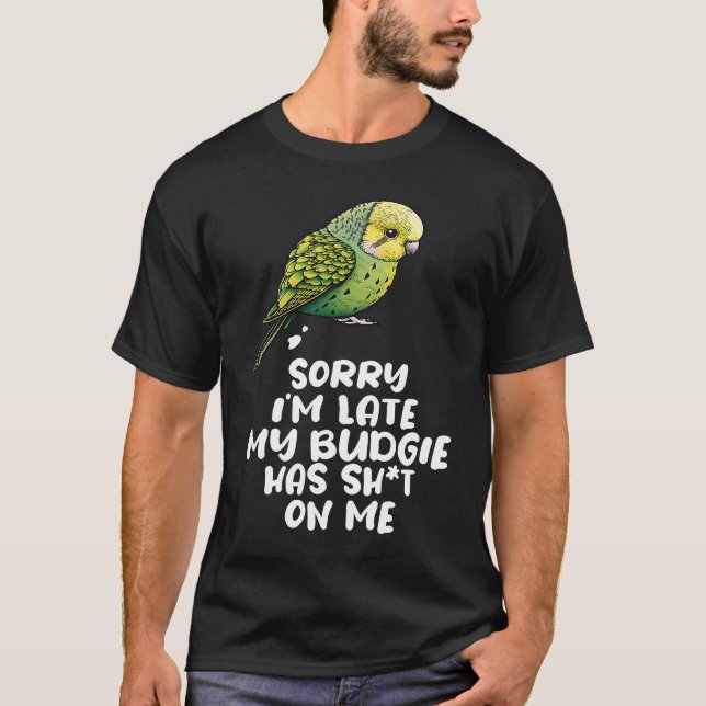 Camiseta Budgie Bird Parakeet For Budgerigar Owner  1 (Frente)