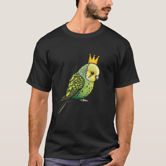 Camiseta Budgie Bird Parakeet For Budgerigar Owner  1 (Frente)
