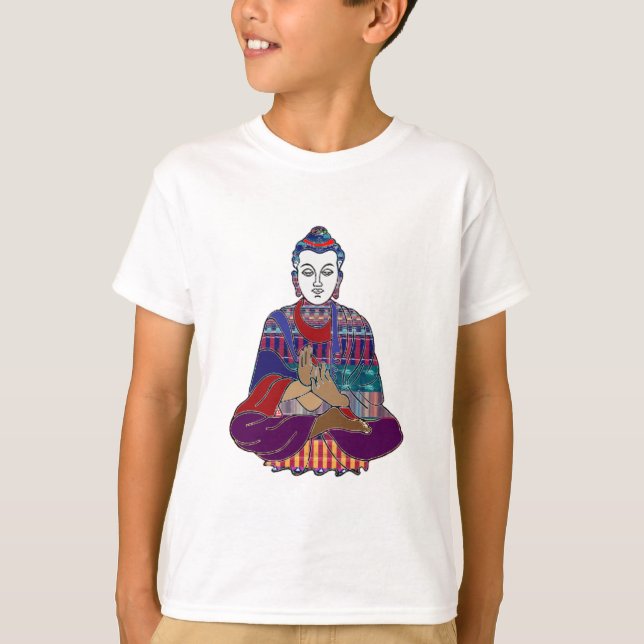 Camiseta Budismo BUDHA Amava Devoção de Luz NVN634 (Frente)