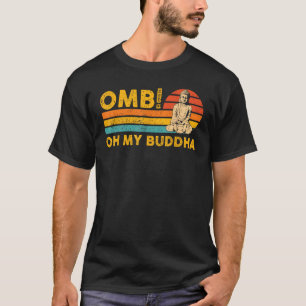 Camiseta Budismo Budista Retro OOMB! Meu Buda