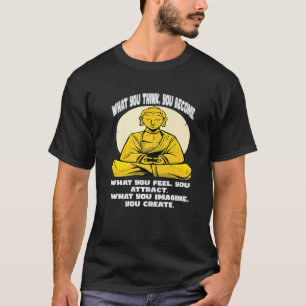 Camiseta Budista Vintage Espiritual Ioga Meditação Motivaç