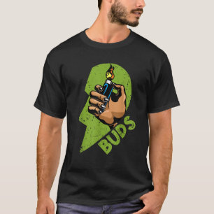 Camiseta Buds Engraçados Correspondendo Amigos do Casal Mar
