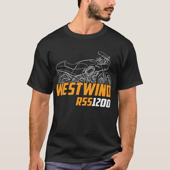 Camiseta Buell RSS1200 Westwind 1991-1992 (Frente)
