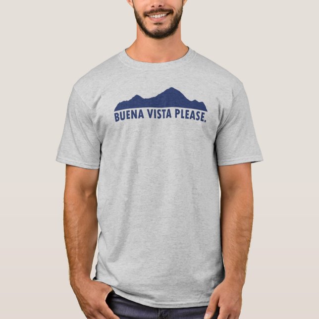 Camiseta Buena Vista, por favor (Frente)