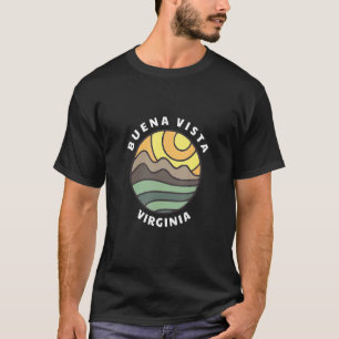 Camiseta Buena Vista Virgínia Montanhas VA Vacation Souveni
